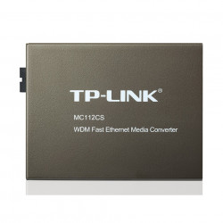 TP-Link MC112CS - Convertidor Multimedia WDM de 10/100Mbps
