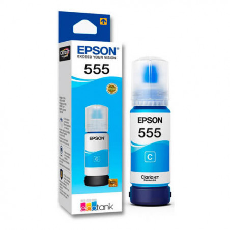 Epson T555220-AL Cian - Botella de Tinta