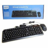 Teclado Philips C212 + Mouse 1000 / 1600 / 2000DPI